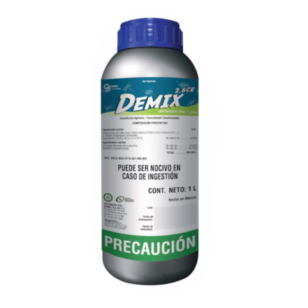 Demix (Deltametrina 2.5% + Butóxido de Piperonilo) - 12x1Lt