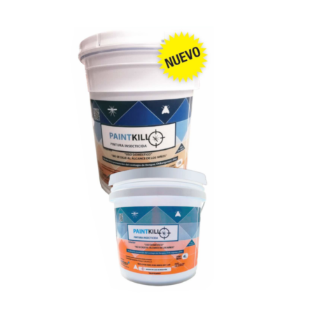 Paint Kill Pintura Blanca CB 19Lt (Propoxur 1%) - Cubeta 19Lt