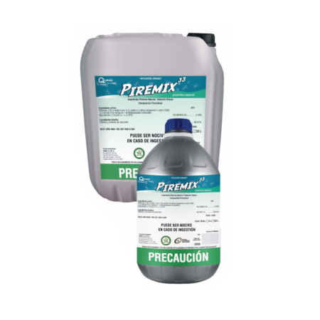 Piremix (Piretrinas Naturales 0.4% + Butóxido de Piperonilo 2% + N-Octyl 2%) - Bidón 4Lt