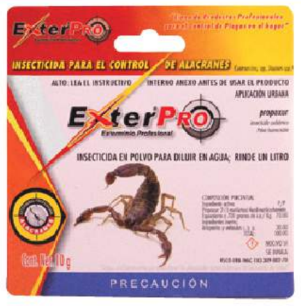 Exterpro Polvo Alacranes - 24x10g