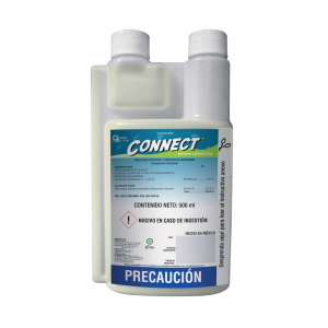Connect Insecticida Microencapsulado (Gamma-Cyhalotrina 5.9%), Caja 17 botes de 500 ml