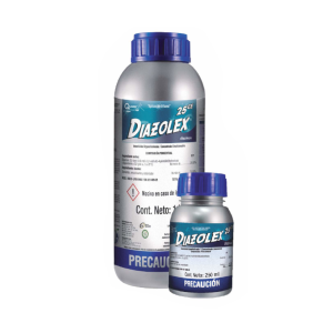 Diazolex 25 Insecticida (Diazinón 25%), Caja 12 L