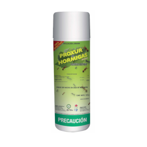 Proxur 1% Hormiga Talquera Polvo Insecticida (Propoxur 1%), Caja 16 botes de 100 g