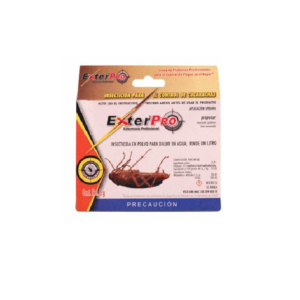 Exterpro Polvo Insecticida Cucaracha, Caja 24 sobres de 5 g