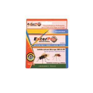 Exterpro Polvo Insecticida Voladores, Caja 24 sobres de 5 g
