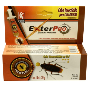 Gel Cucarachicida Exterpro Caja 20 Jeringas de 20g