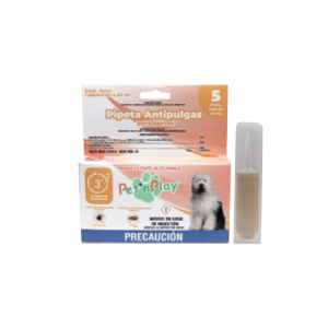 Pipeta Antipulgas para Perros más de 40 kg #5 (4.02 ml), Caja 24 piezas