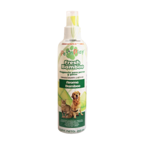 Perfume Bamboo para Mascotas 250 ml, Caja 12 piezas