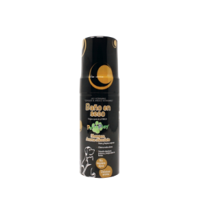 Shampoo Seco Aroma Chocolate para Mascotas 120 ml, Caja 16 piezas