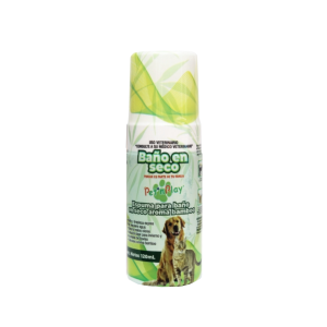 Shampoo Seco Aroma Bamboo para Mascotas 120 ml, Caja 16 piezas
